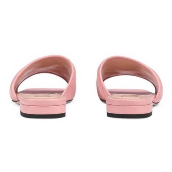 GUCCI Jolie Marmont GG double G logo matelasse quilted slides slippers sandals - Picture 3 of 4